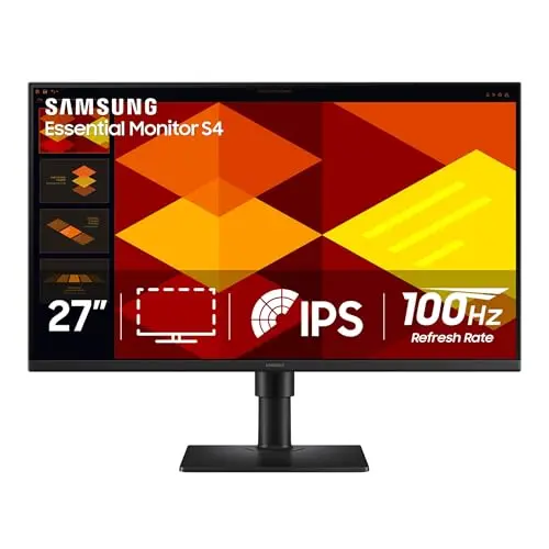 Monitor Samsung 27” S40GD Borderless IPS: Colores Vivos y Rendimiento Ágil