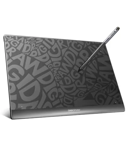Tableta Digital DIGIDRAW T610 10x6" con Sensibilidad de 16,384 Niveles