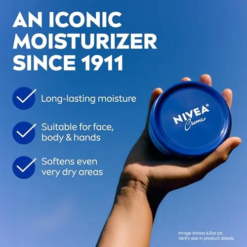 NIVEA Creme: Crema Hidratante para Rostro, Manos y Cuerpo, 16 Oz, Ideal para Piel Seca - imagen 2
