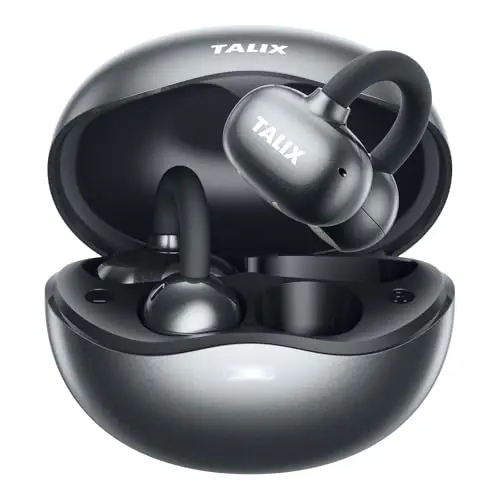 TALIX X6: Auriculares Bluetooth 5.4 Ultra-Ligeros con 26H de Autonomía y Sonido Direccional