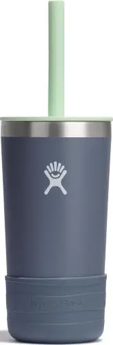 Taza Hydro Flask Kids 12 Oz - Acero Inoxidable Aislante en Color Koala Gray