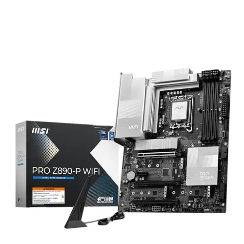 Placa base MSI PRO Z890-P WiFi: Compatible con Intel Core Ultra, DDR5, PCIe 5.0 y Wi-Fi 7