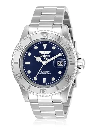 Reloj Invicta Pro Diver 40mm: Azul, Acero Inoxidable y 200m de Resistencia al Agua