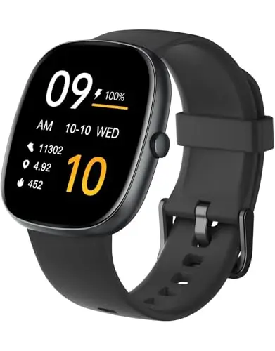 Reloj Inteligente HUAKUA: Llamadas Bluetooth, Monitoreo de Salud 24/7 y 100+ Modos Deportivos