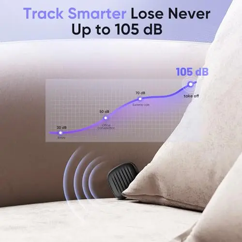 Air Tracker Tags de Kindeep - 4 Pack: Localiza tus objetos con Bluetooth y encuentra tus valuables fácilmente - imagen 5