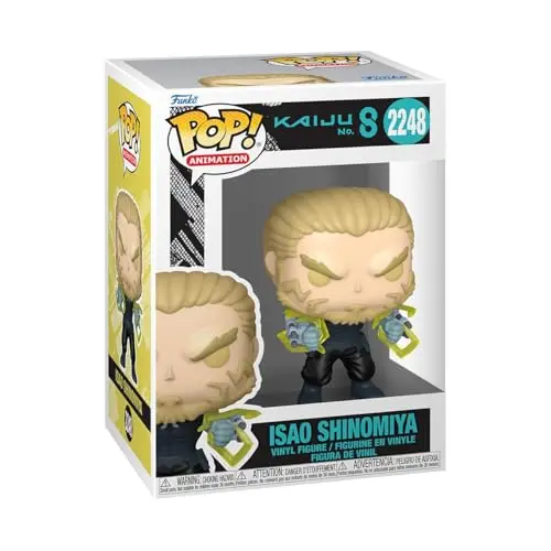 Funko POP! Kaiju No. 8 - ISAO Shinomiya: Figuras Coleccionables de 9.5 cm