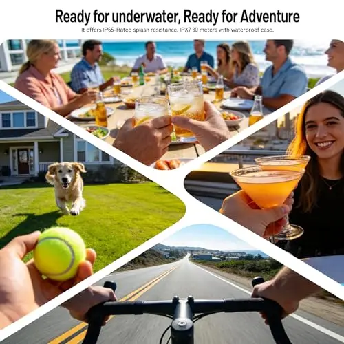 Cámara Corporal 4K con WiFi, Magnética y Resistente al Agua para Deportes y Vlogging - imagen 5