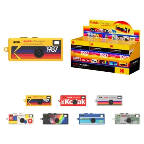 KODAK CHARMERA: Cámara Digital Mini, 1.6 MP, Grabación de Video, 1440 x 1080p