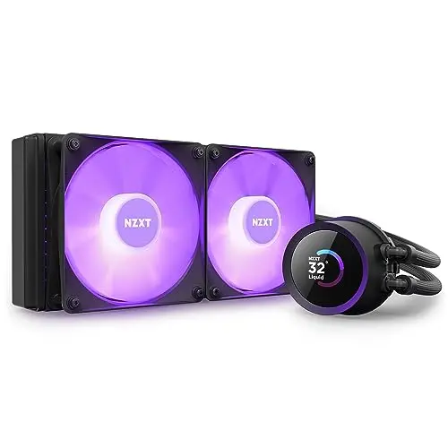 NZXT Kraken 240 RGB - Enfriador Líquido AIO 240mm con Pantalla LCD Personalizable - imagen 4