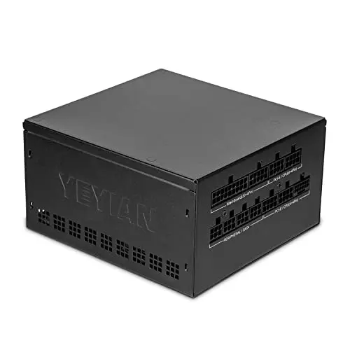 Fuente de Poder YEYIAN 1000W 80+ Platino, Modular y Silenciosa para Gaming con Conectores PCIe 5.0 - imagen 3
