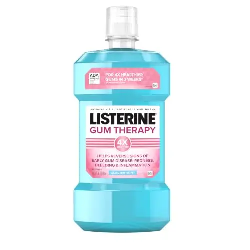 Enjuague Bucal Listerine Gum Therapy contra Gingivitis, Menta, 1L - 4x más salud para tus encías