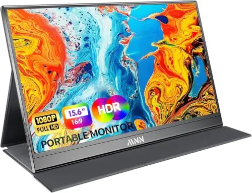 Monitor portátil MNN 15.6" FHD 60Hz USB-C HDMI IPS para Gaming