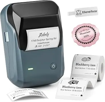 Impresora de Etiquetas NIIMBOT B1 Térmica de 2 Pulgadas en Color Azul