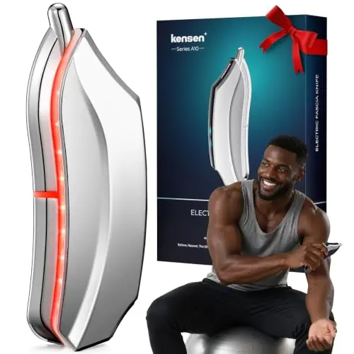 Kensen Herramienta Eléctrica Gua Sha Calentada para Relajación Muscular