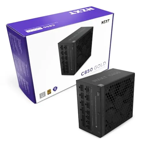 Fuente de Poder NZXT C850 Gold ATX 3.1 - 850W, Modular, Eficiencia 80 PLUS Gold