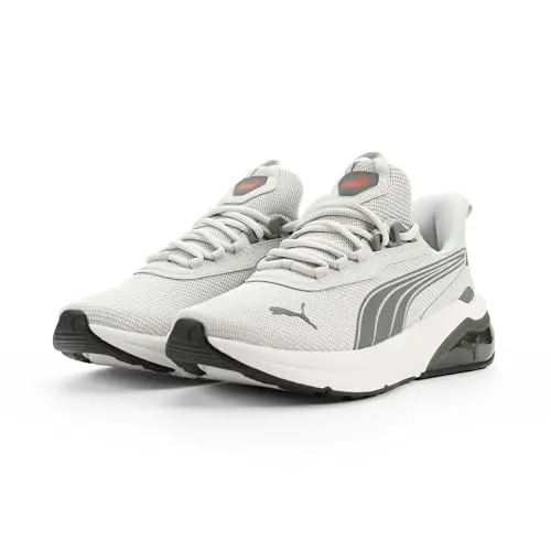 Zapatillas PUMA Seeker para Hombre, Gray Red - Estilo Futurista y Comodidad Adicional, talla 9.5