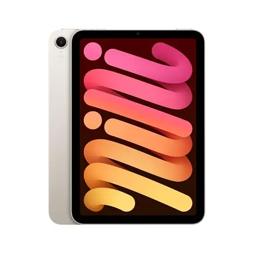 Apple iPad mini (A17 Pro): Pantalla Liquid Retina de 8.3”, 128GB, Wi-Fi 6E, Doble Cámara 12MP, Touch ID