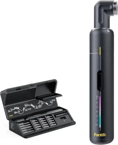Destornillador Eléctrico Fanttik S2 Pro: Torque de 6N·m, 250 RPM y 20 Puntas Incluidas