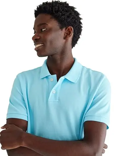 Polo Aero Uniform SS Crisp Blue - Estilo clásico y cómodo para uniformes