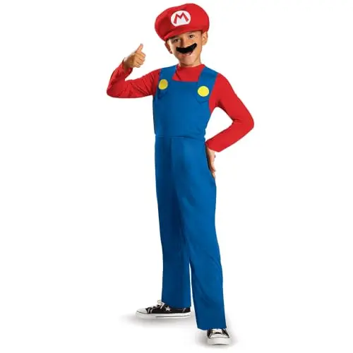 Disfraz Oficial Nintendo Super Mario para Niños - Talla Extra Pequeña (3T-4T)