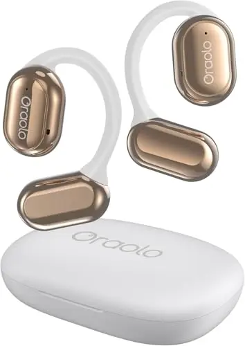 Auriculares BUGANI OE03 Open Ear: Sonido Estéreo, Bluetooth 5.3, 30h Autonomía, Resistentes al Agua