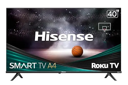 Televisor Smart Roku Hisense 40" FHD 1080p con Alexa y Google Assistant - Dolby Audio