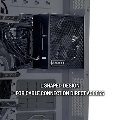Fuente de Poder Lian Li Edge 1300W Modular 80 PLUS Platinum ATX 3.0 con 4 Puertos USB - imagen 5