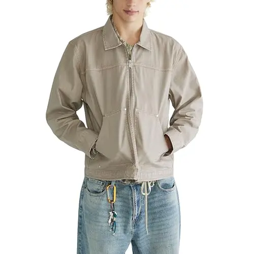 Chaqueta Mechanic Fungi XL - Confeccionada en lona, estilo clásico y grandes bolsillos