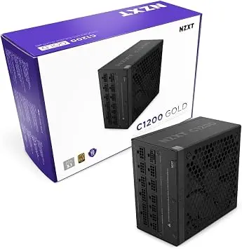Fuente de Poder NZXT C1200 Gold ATX 3.1 - 1200W, Modular y Silenciosa, 80 Plus Gold