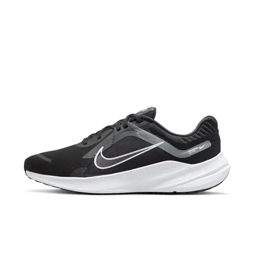 Zapatillas Nike Men's Quest 5 - Comodidad y Estilo en Negro y Gris, Talla 10.5