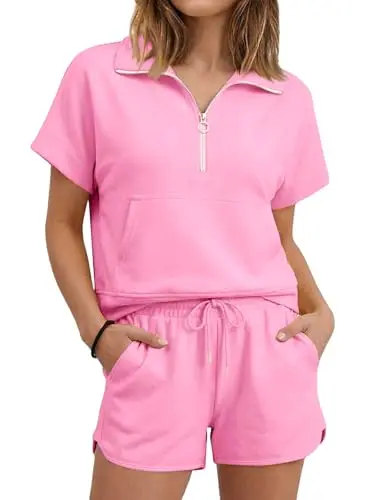 Conjuntos Cortos para Mujer DATAMOUNT: Estilo Verano y Comodidad