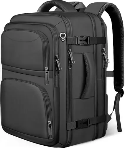 Mochila de Viaje Fxcelets para Hombre, Aprobada por TSA y Expandible