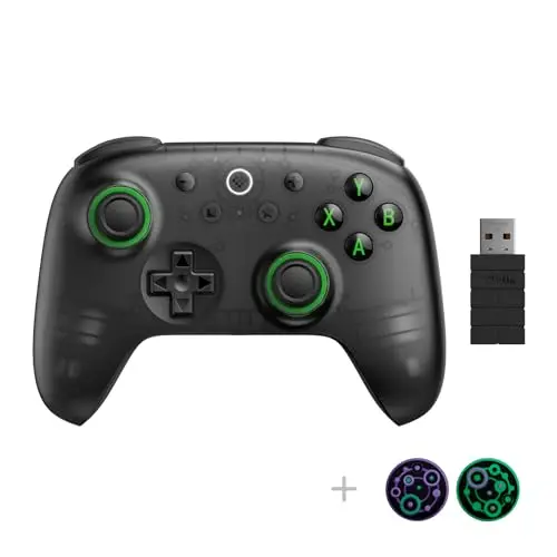 Prime: Control Inalámbrico 8Bitdo Ultimate 2C para PC y Android - Negro Transparente