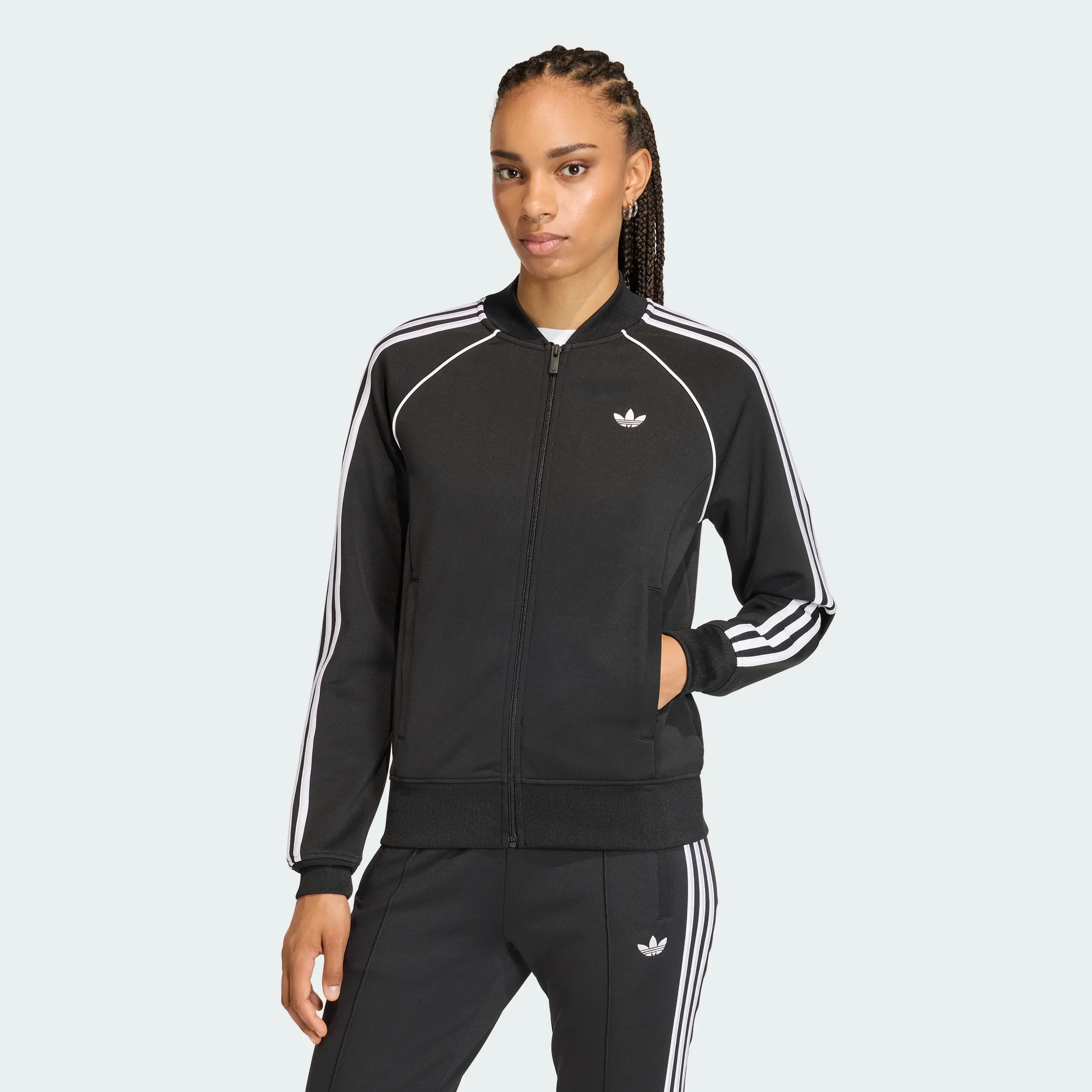 Chaqueta deportiva clásica SST para mujer de adidas