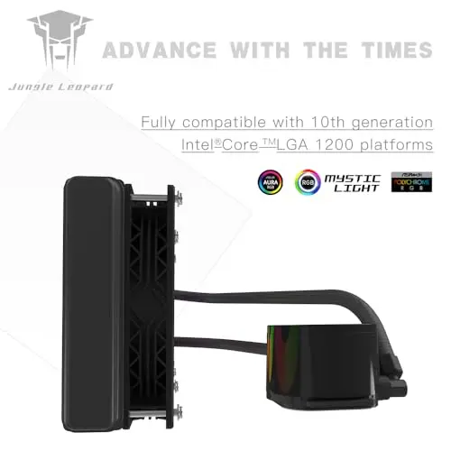 Jungle Leopard TK1 360 AIO ARGB - Enfriador Líquido para CPU con Diseño Innovador y Alta Compatibilidad - imagen 3
