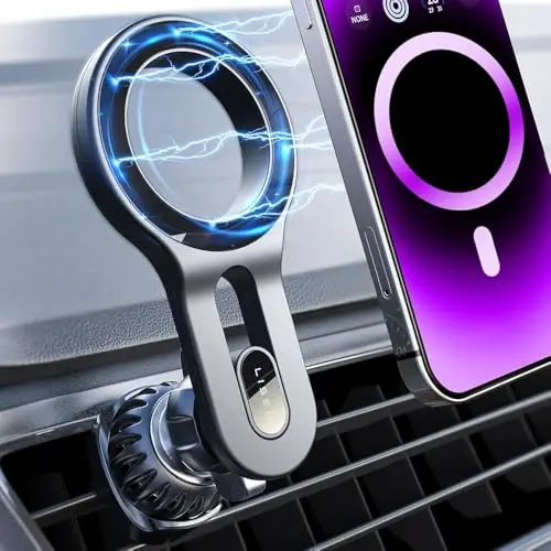 Soporte de Auto Magnético LISEN para iPhone 18 Pro Max con 22 imanes, fijación segura y estable