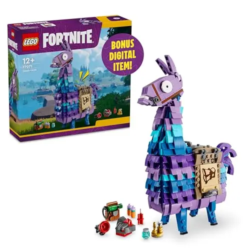 LEGO Fortnite Supply Llama: Set de Construcción Creativo para Fans de 12+