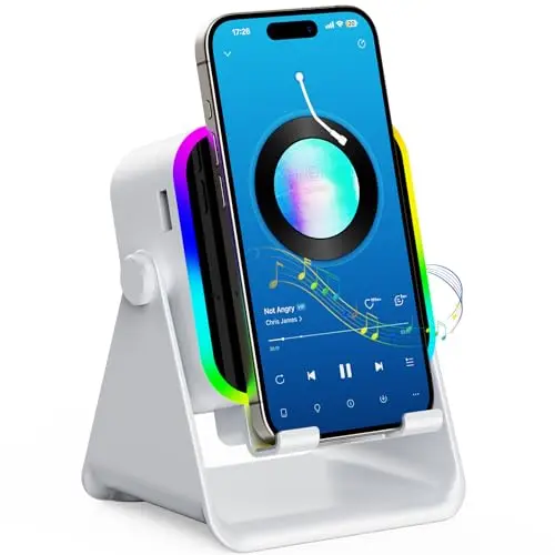 Altavoz Inalámbrico Inducción TARKARI 5 en 1 con Bluetooth 5.3 y Luz LED