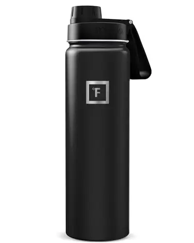 Botella de Agua IRON °FLASK 24 oz: Aislamiento y Bocas Antifugas