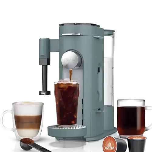 Cafetera Ninja Pods & Grounds: Café en cápsulas o molido, 4 estilos de preparación