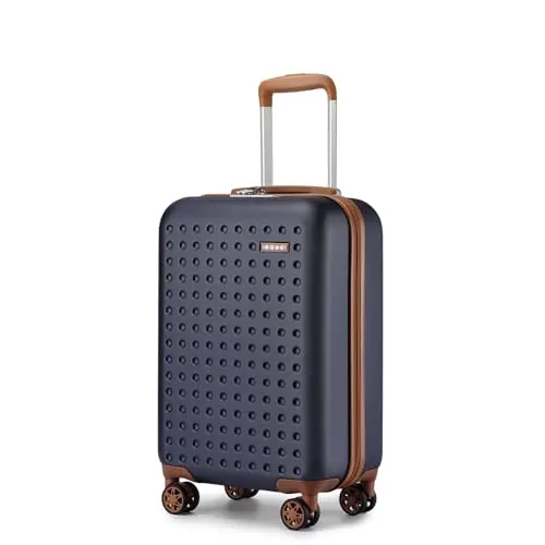 Maleta Kono Carry On 22x14x9 Aprobada por Aerolíneas, Color Navy
