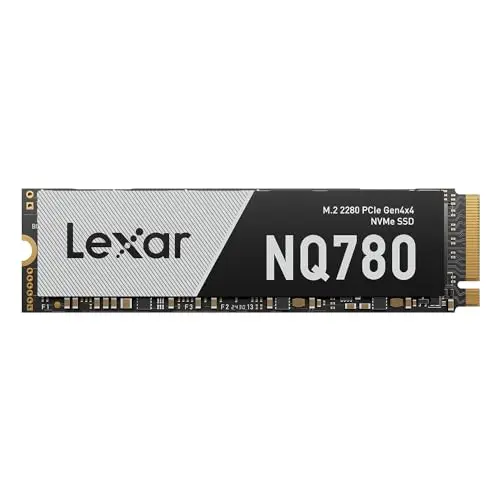 Lexar 1TB NQ780 NVMe SSD, 6500/2500 MB/s, M.2 2280, PCIe Gen 4x4 para rendimiento extremo