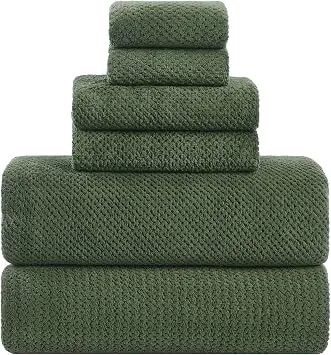 Juego de Toallas de Baño Extra Grandes de 6 Piezas, Microfibra Suave y Absorbente