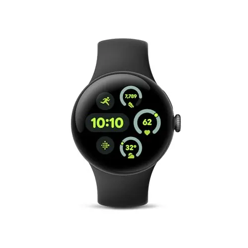 Google Pixel Watch 3 (41mm) - Reloj Inteligente Android con Fitbit, Seguimiento de Ritmo Cardíaco y 24h Batería