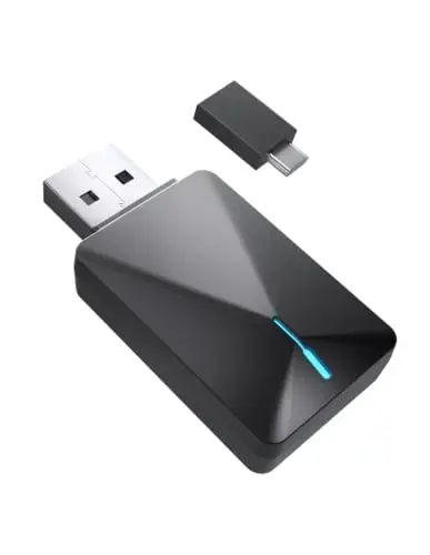 Adaptador Kello Mini Wireless CarPlay & Android Auto - Audio Inigualable y Conexiones Rápidas