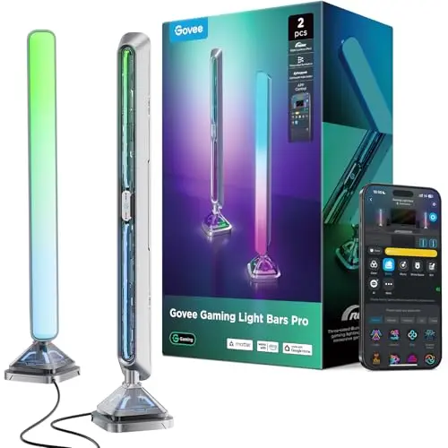 Govee Gaming Light Bars Pro: Luces RGBIC LED para una experiencia inmersiva en juegos.