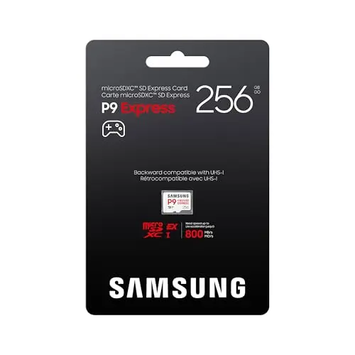 Samsung P9 Express microSD 256GB, hasta 800 MB/s, para Nintendo Switch 2 - imagen 3