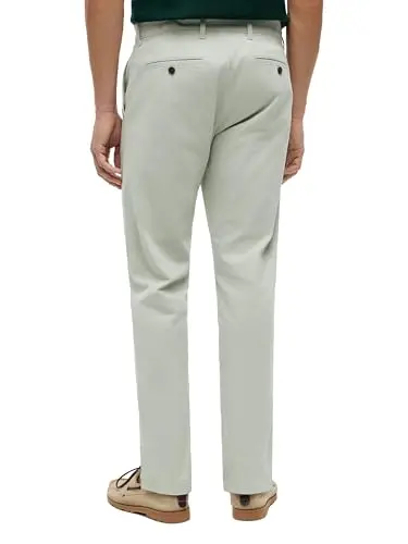 Pantalones Chino Tommy Hilfiger para Hombre, Custom Fit, Misty SAGE 36x34 - imagen 4