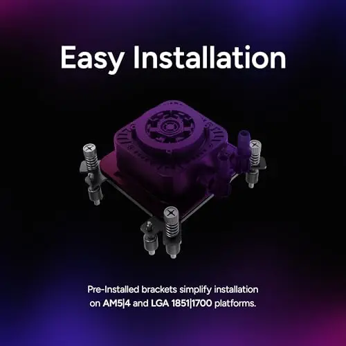 Cooler Master Elite Liquid 360: Refrigeración AIO 360mm con 3 Ventiladores ARGB y Diseño de Bomba Doble Cámara - imagen 5