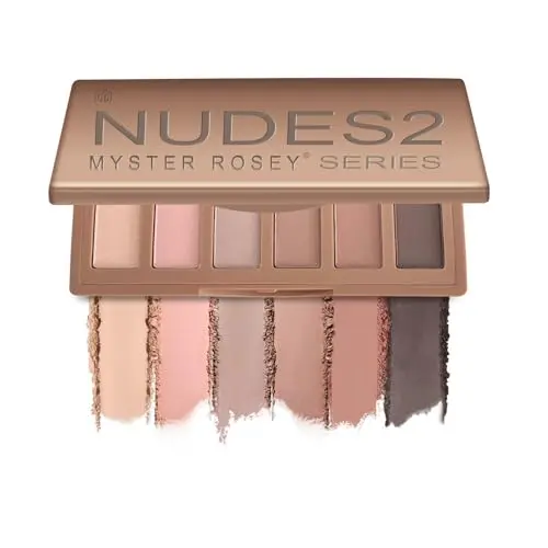 Paleta de Sombras MYSTER ROSEY Nudes 2 – Textura Luxe y Tonos Nude Vibrantes